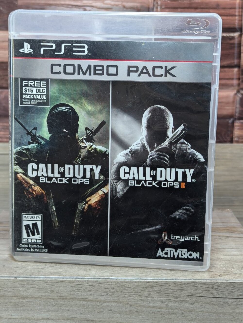 Call of Duty Black Ops 1 & II Combo Pack (PS3 Activision) CIB Case Disk Manual